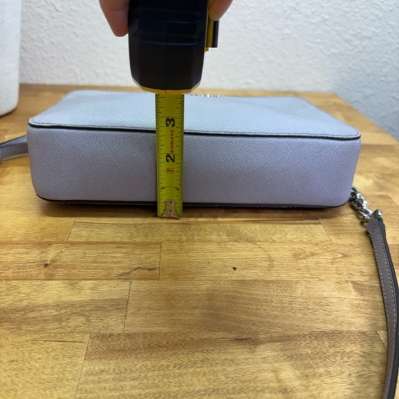 Michael Kors Pale Blue Saffiano Leather Crossbody and Matching Wallet Set - Picture 14 of 16